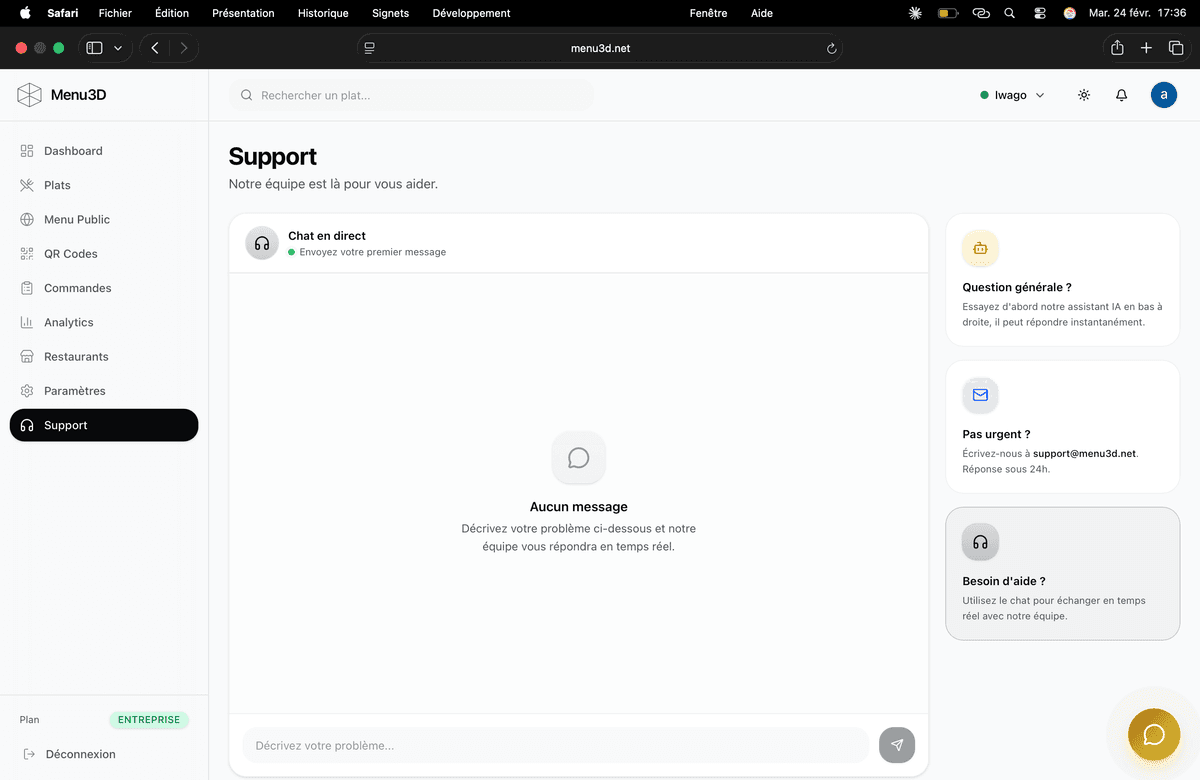 Aperçu du tableau de bord 6