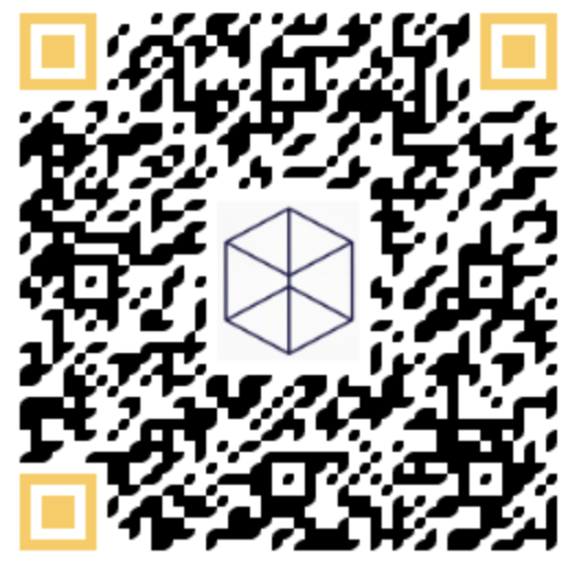 QR Code personnalisé doré